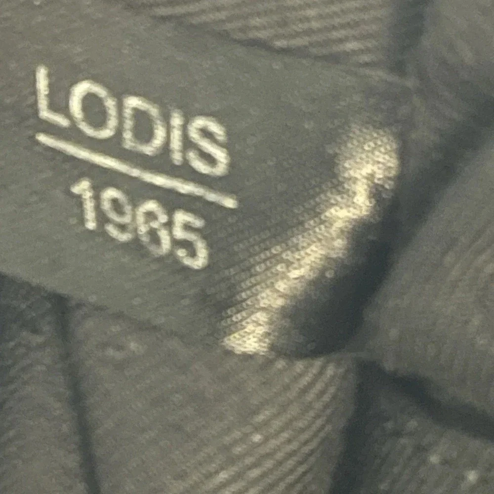 Lodis Stellene Black Pebbled‎ Leather Backpack Travel Laptop Minimalist Bag